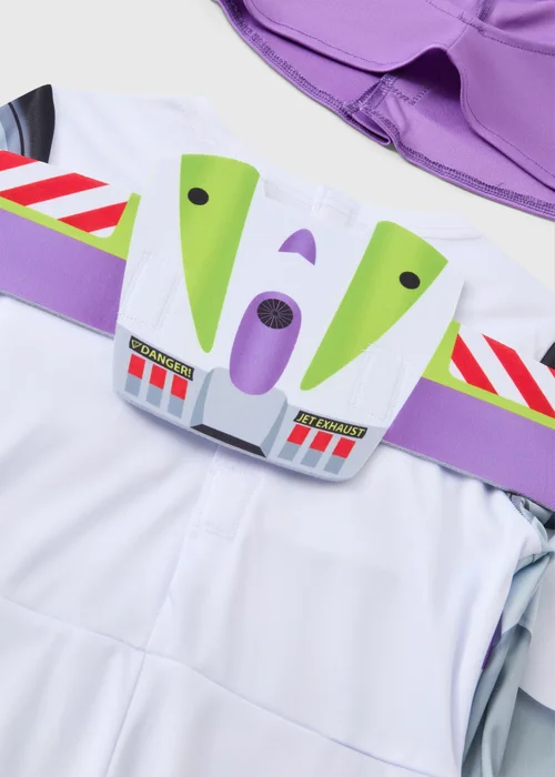 Toy Story White Buzz Lightyear Fancy Dress Costume (3-9yrs) - 3 Yrs Image 2