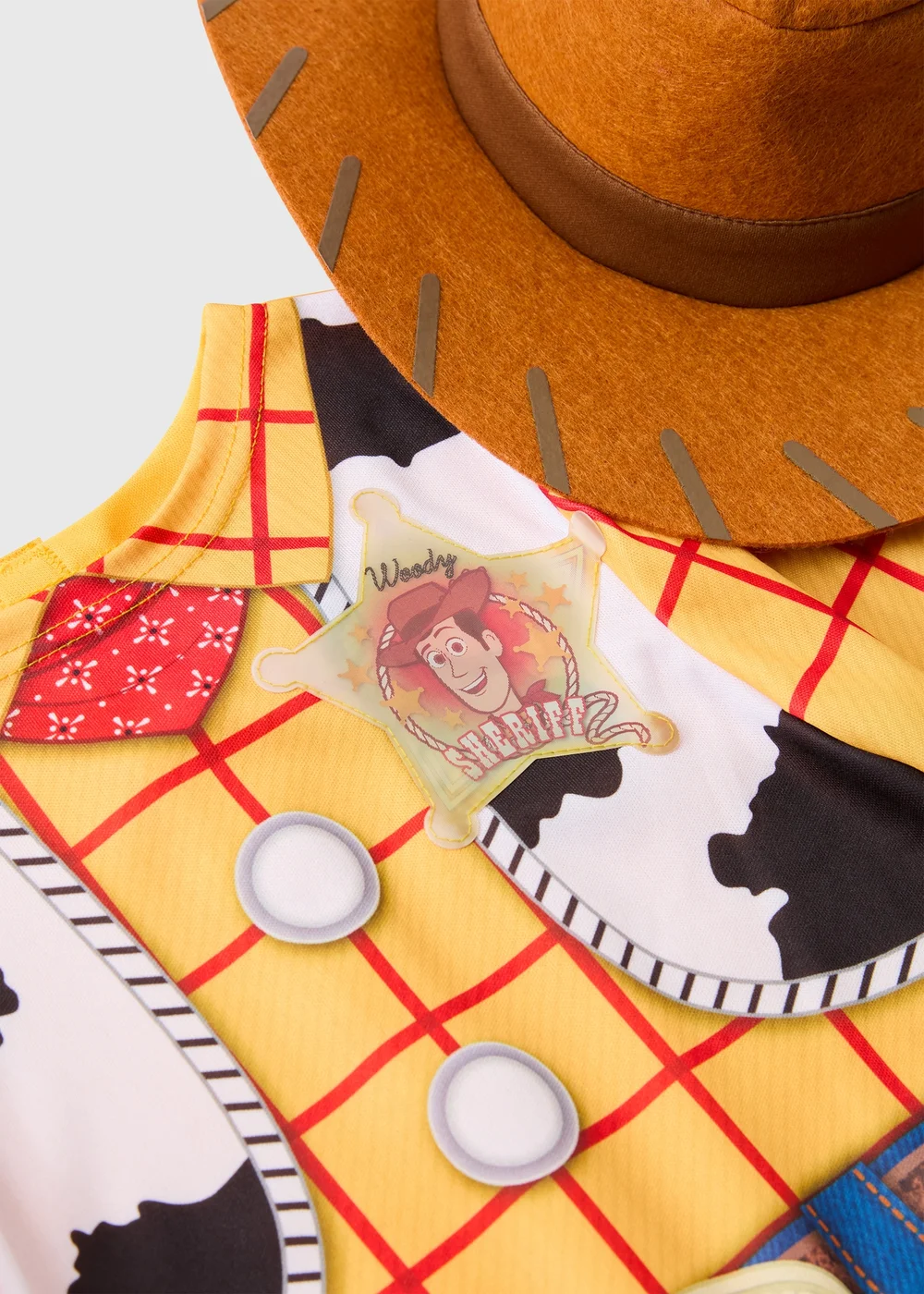 Disney Toy Story Boys Brown Woody Costume (3-9yrs) - 3 Yrs Image 2