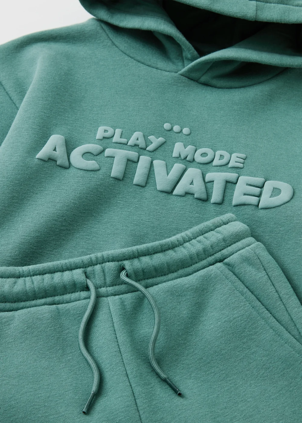 Boys Sage Playtime Hoodie & Jogging Bottom Set (1-8yrs) - 1-1.5 Yrs Image 2