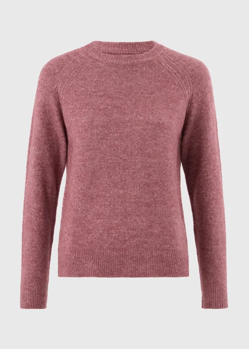 Pink Soft Touch Crew Neck Jumper - XS Image 2