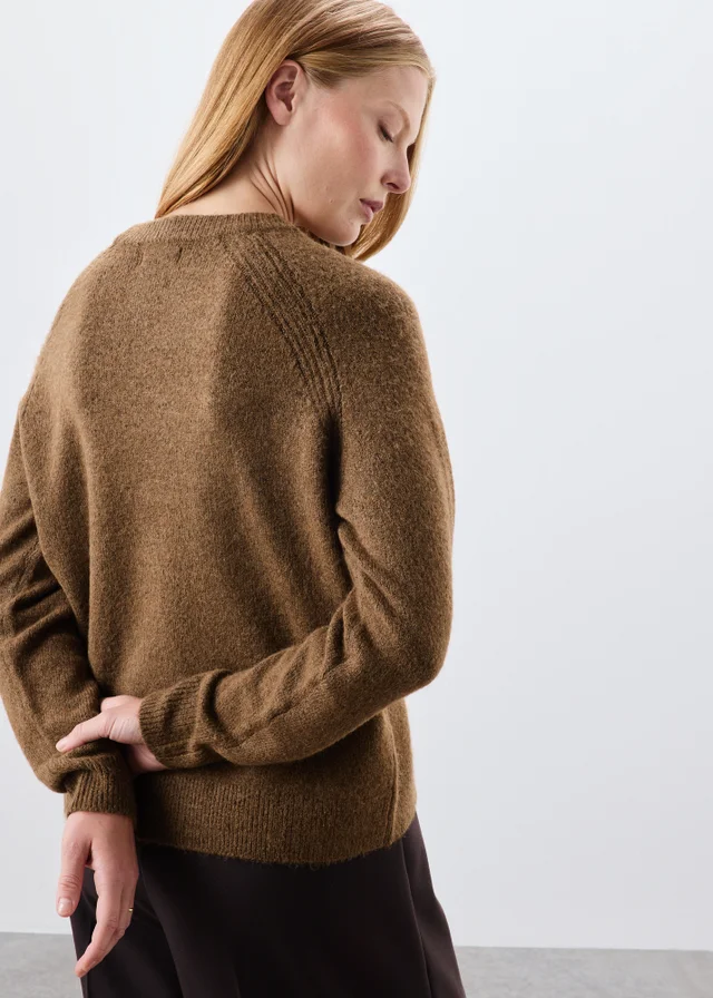 Brown Knitted Jumper