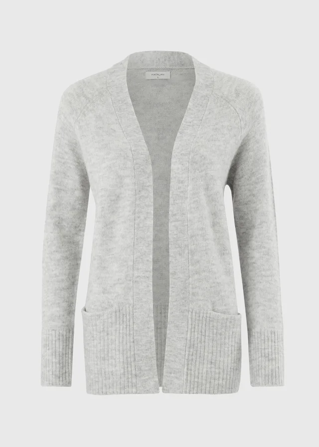 Grey Long Sleeve Cardigan