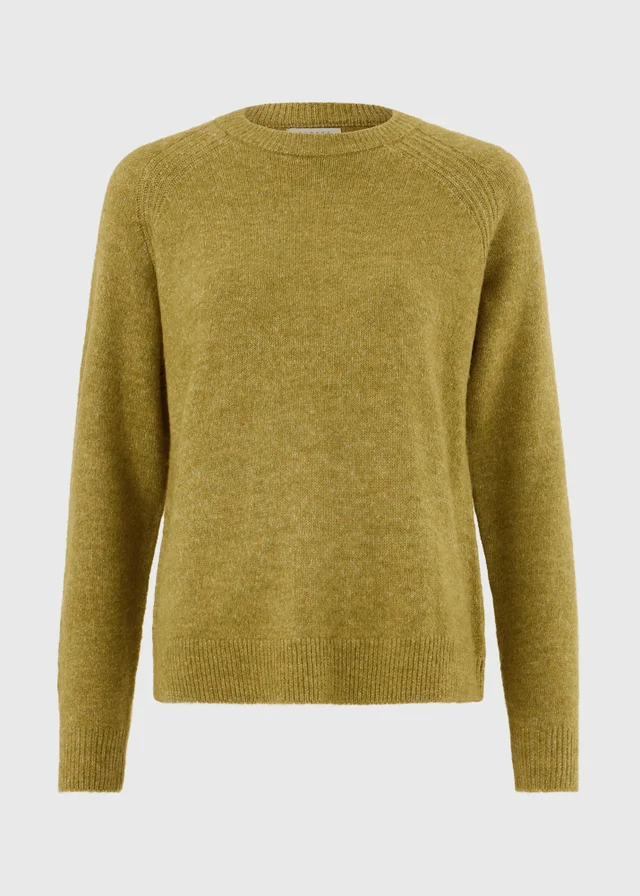 Olive Green Knitted Jumper