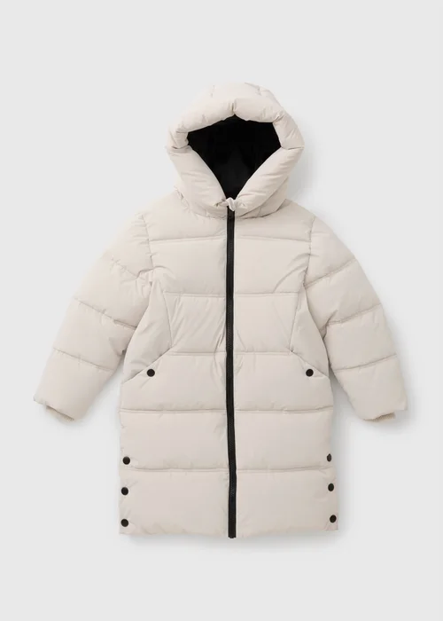 Girls Cream Padded Jacket (4-15yrs) - 4 Yrs Image 1