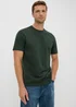 Pine Green Essential Crew Neck T-Shirt - XS Image 1