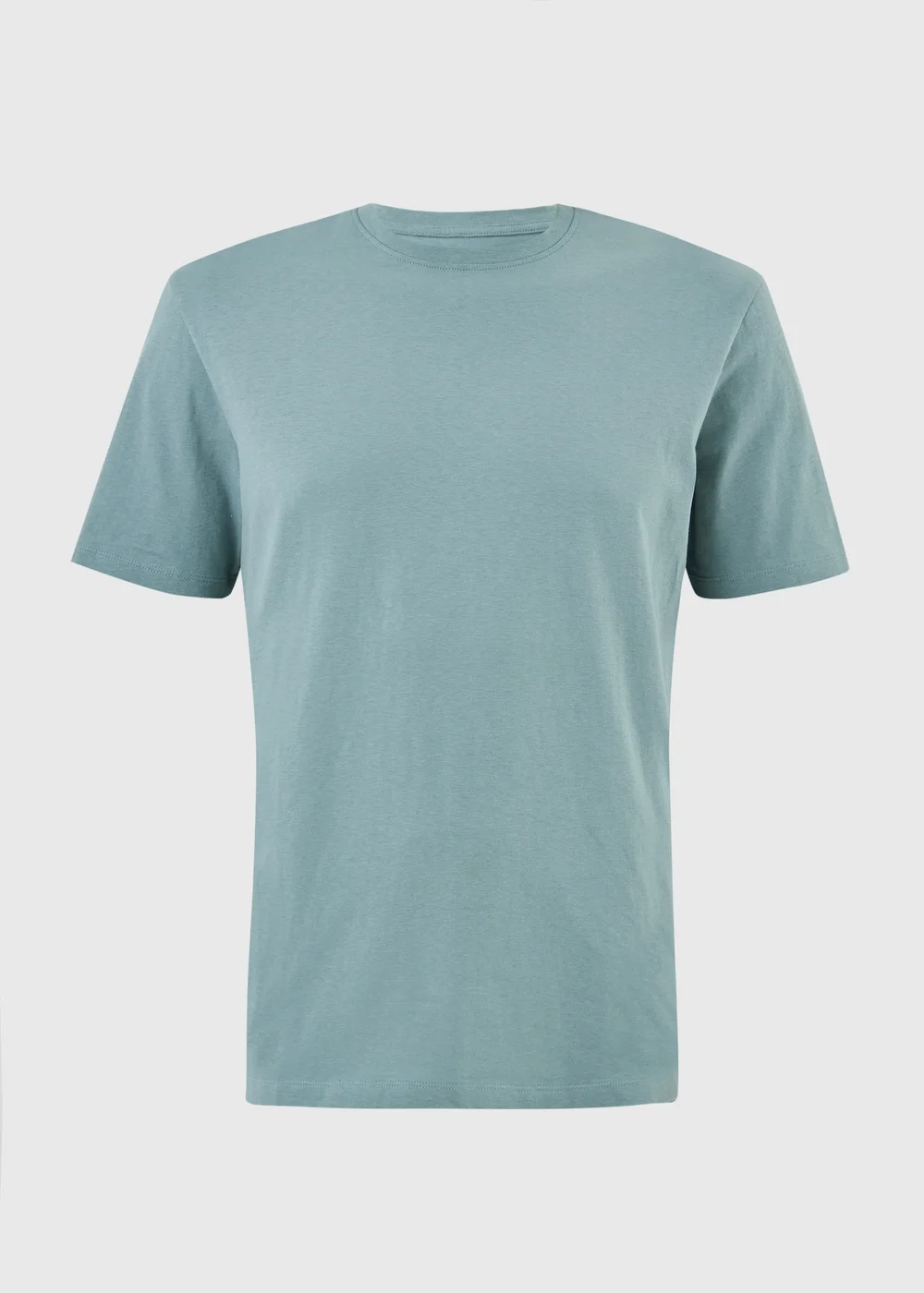 Slate Essential Crew Neck T-Shirt - M Image 3