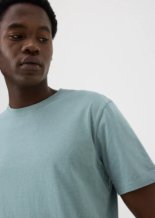 Slate Essential Crew Neck T-Shirt - XS Image 3