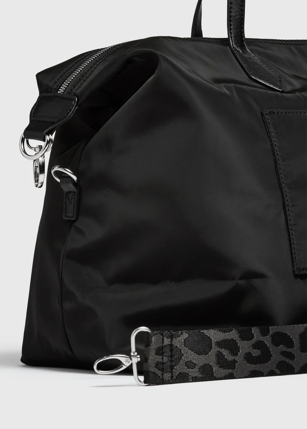 Black Weekender Bag - One Size Image 3
