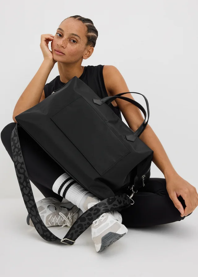Black Weekender Bag