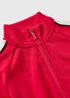 Girls Red Zip Up Co Ord Sweatshirt (7-15yrs) - 7 Yrs Image 2