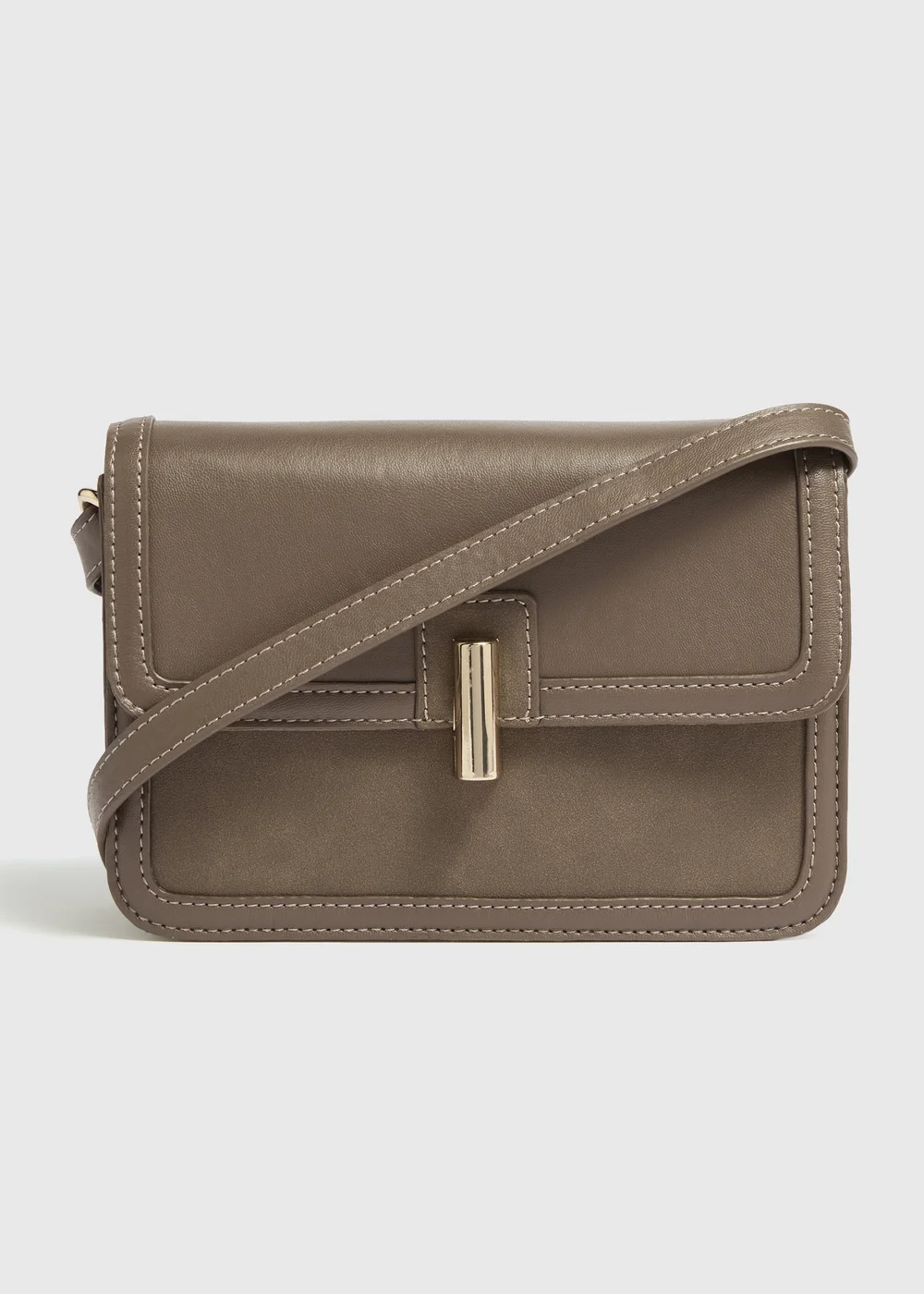 Mocha Smart Crossbody Bag - One Size Image 1
