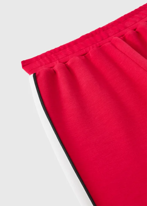 Girls Red Wide Leg Co Ord Jogging Bottoms (7-15yrs) - 14 Yrs Image 2