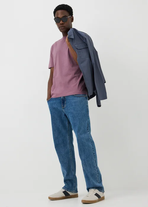 Grape Essential Crew Neck T-Shirt - XS Image 2