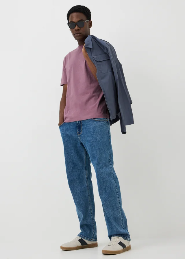 Grape Essential Crew Neck T-Shirt