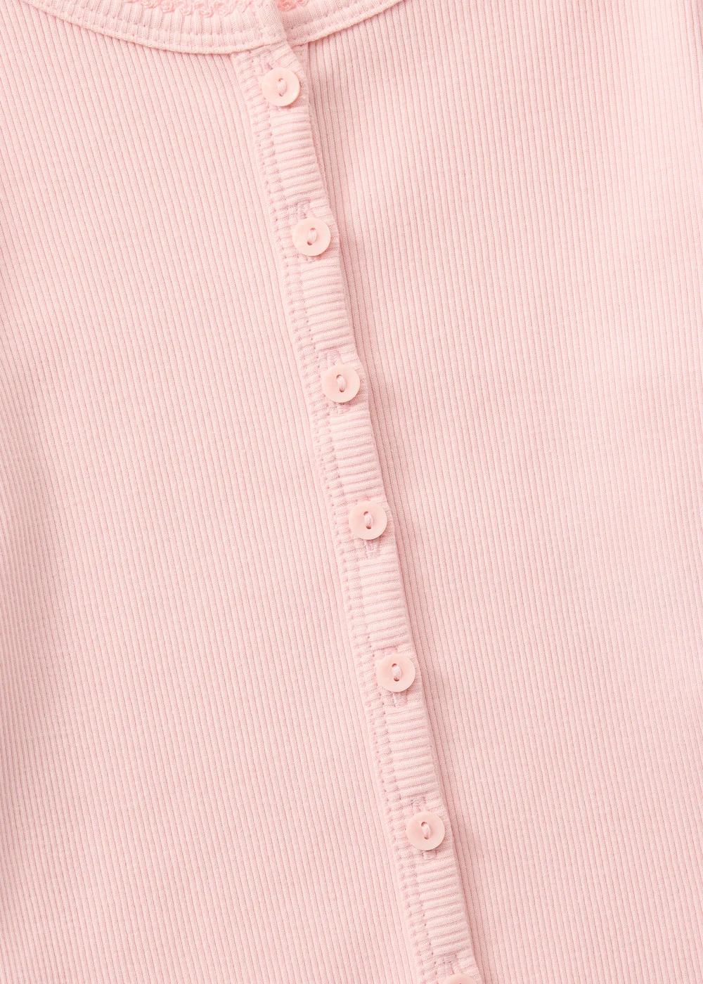 Girls Pink Button T-Shirt (7-15yrs) - 14 Yrs Image 2