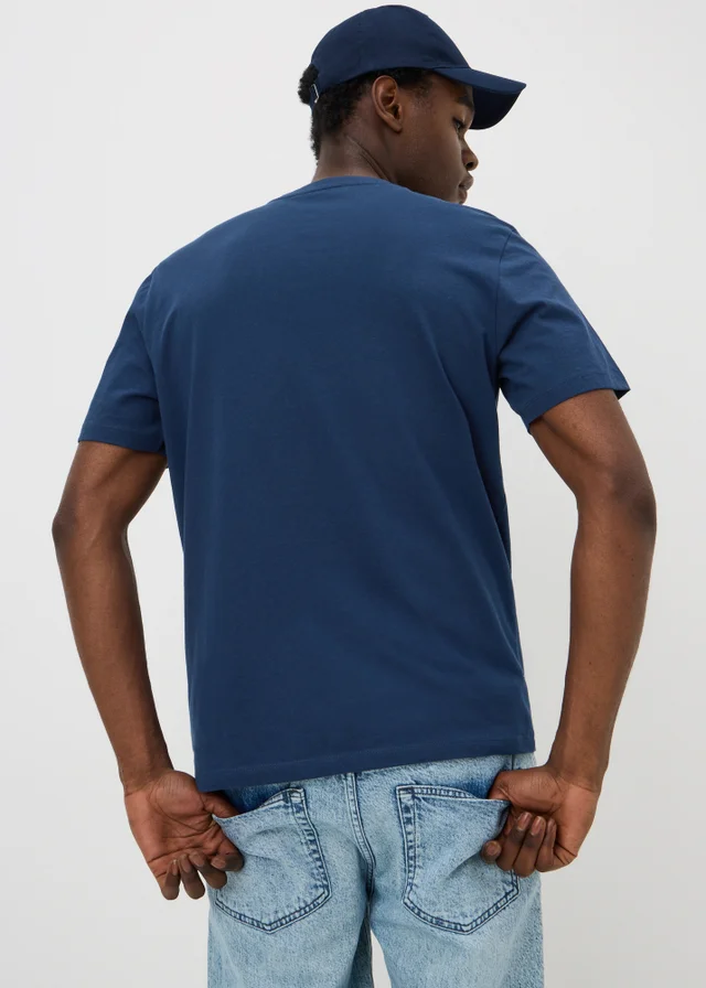 Navy Essentials Crew Neck T-Shirt