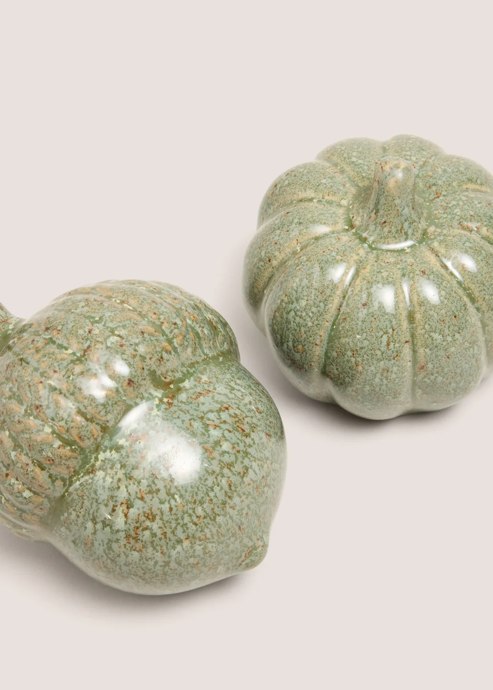 Green Pumpkin & Acorn Ornaments Image 2