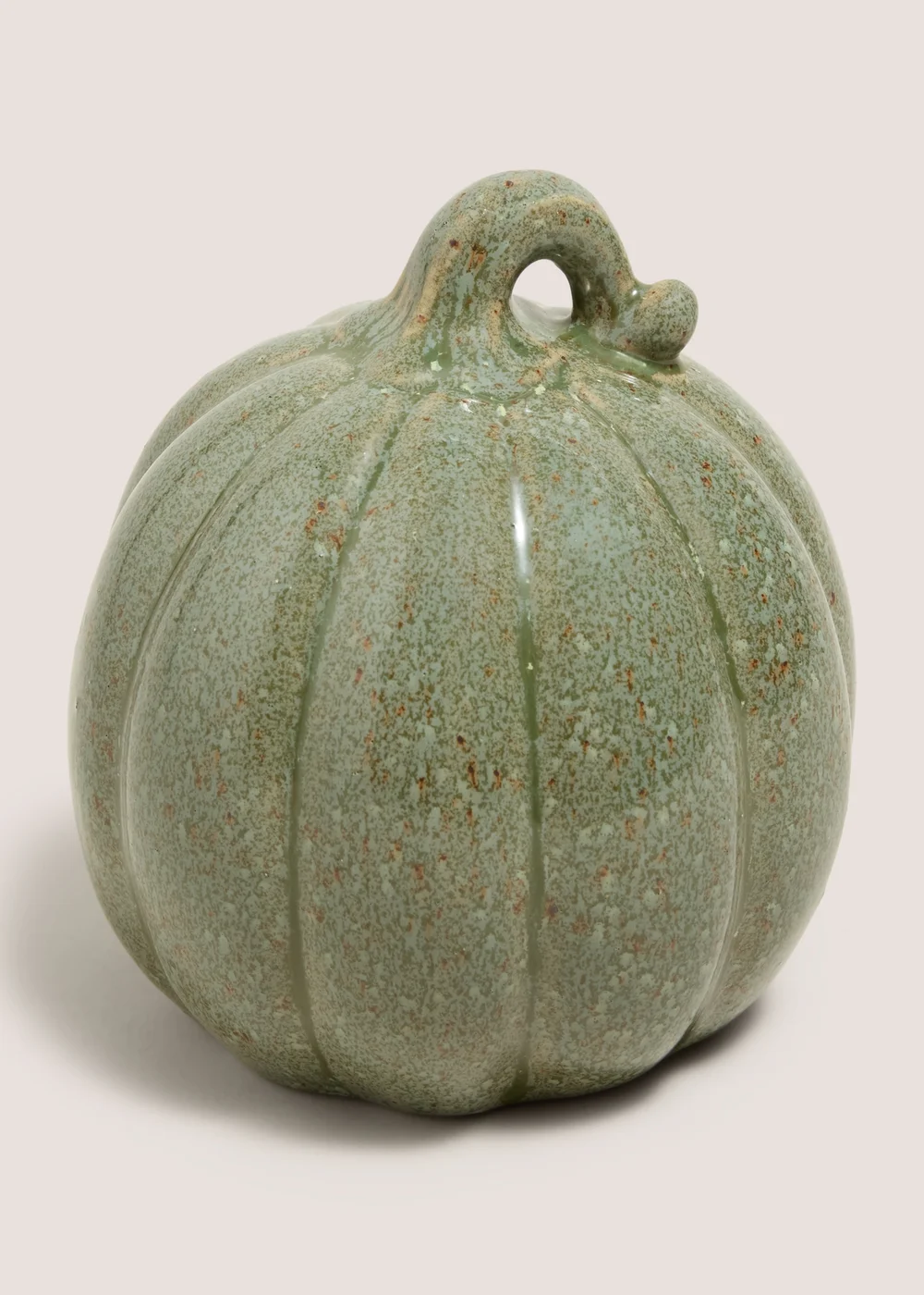 Green Reactive Pumpkin Ornament Image 1