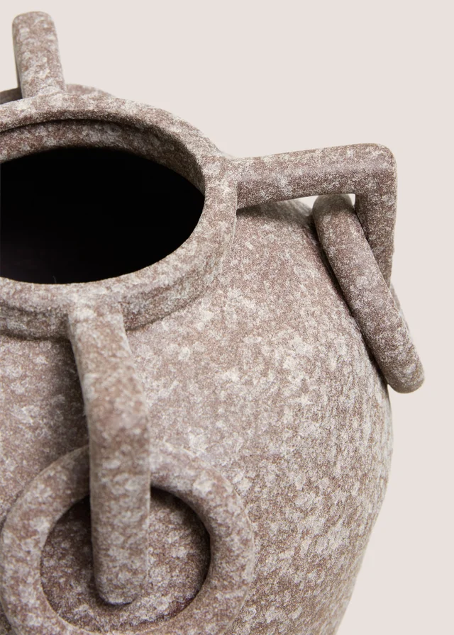 Stone Chocolate Medium Vase