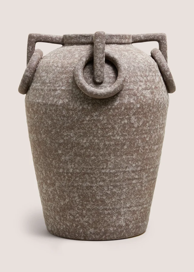 Stone Chocolate Medium Vase
