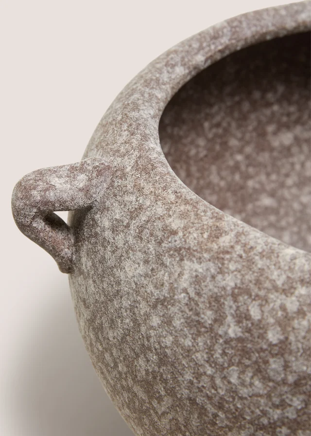 Stone Chocolate Decorative Bowl