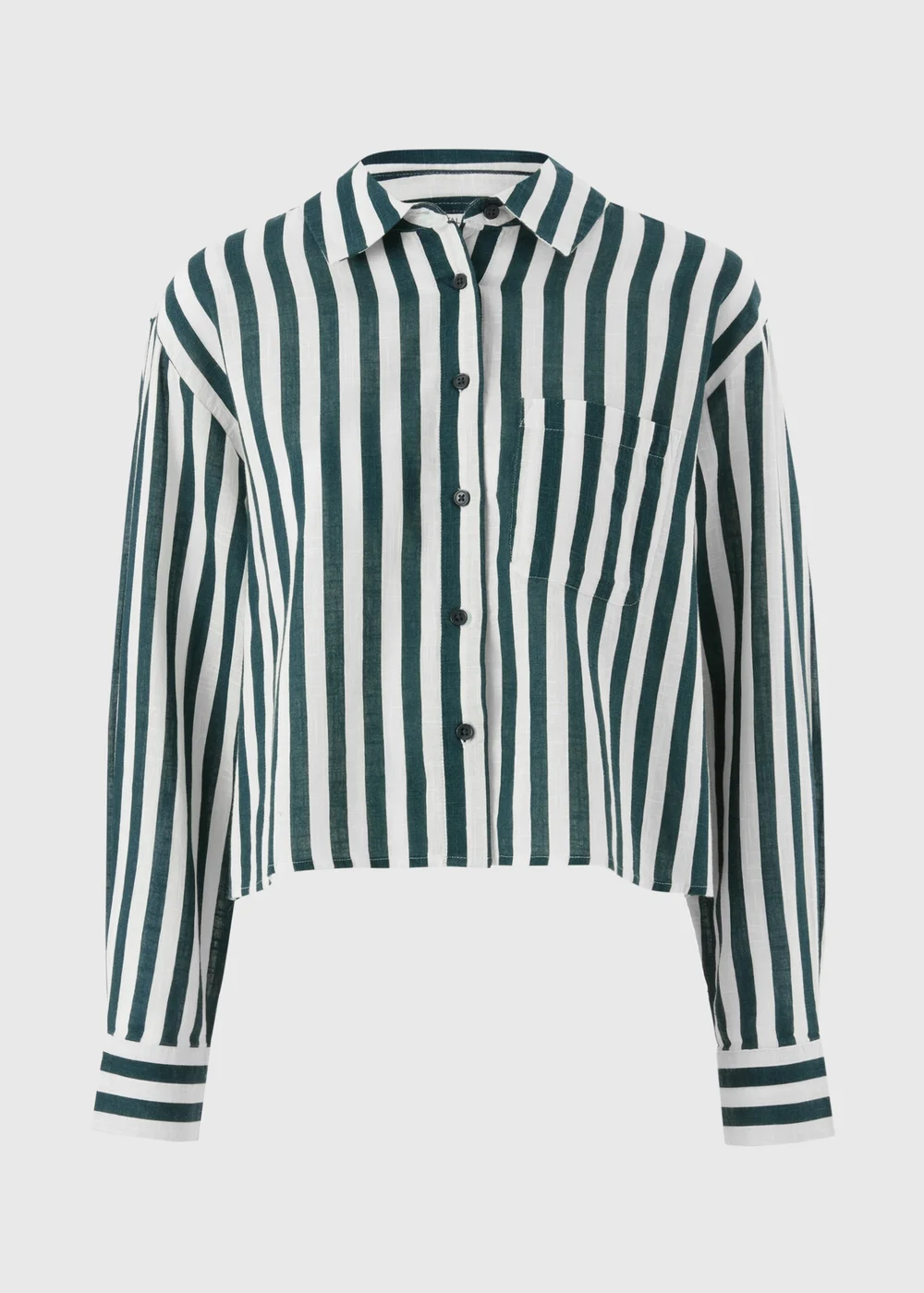 Green Stripe Beach Shirt - M Image 3