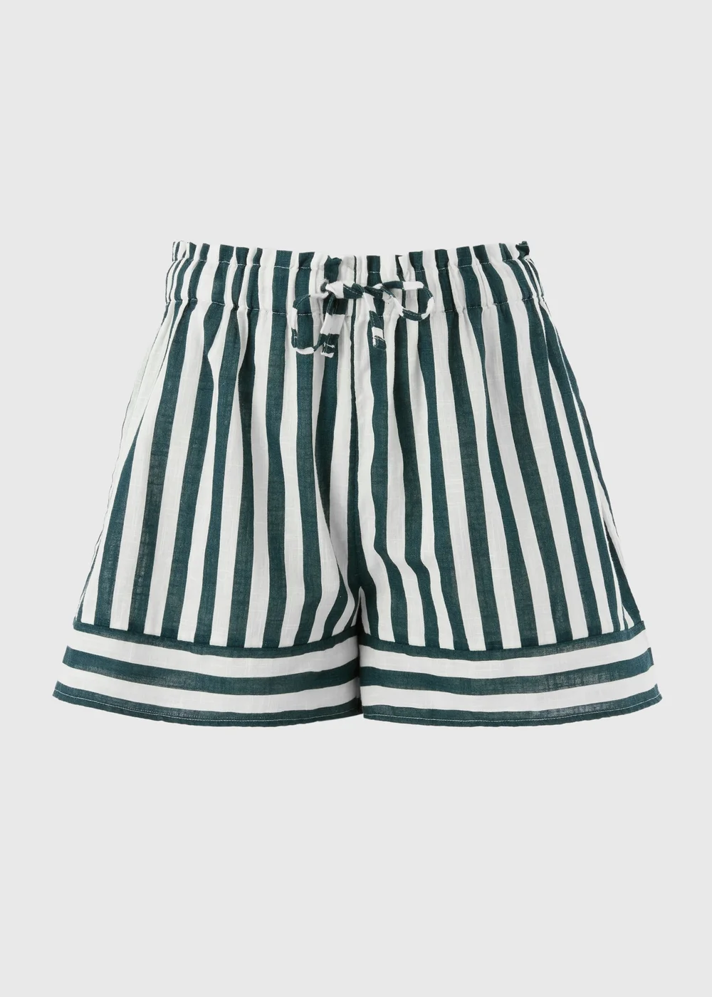 Green Stripe Beach Shorts - 2XL Image 3