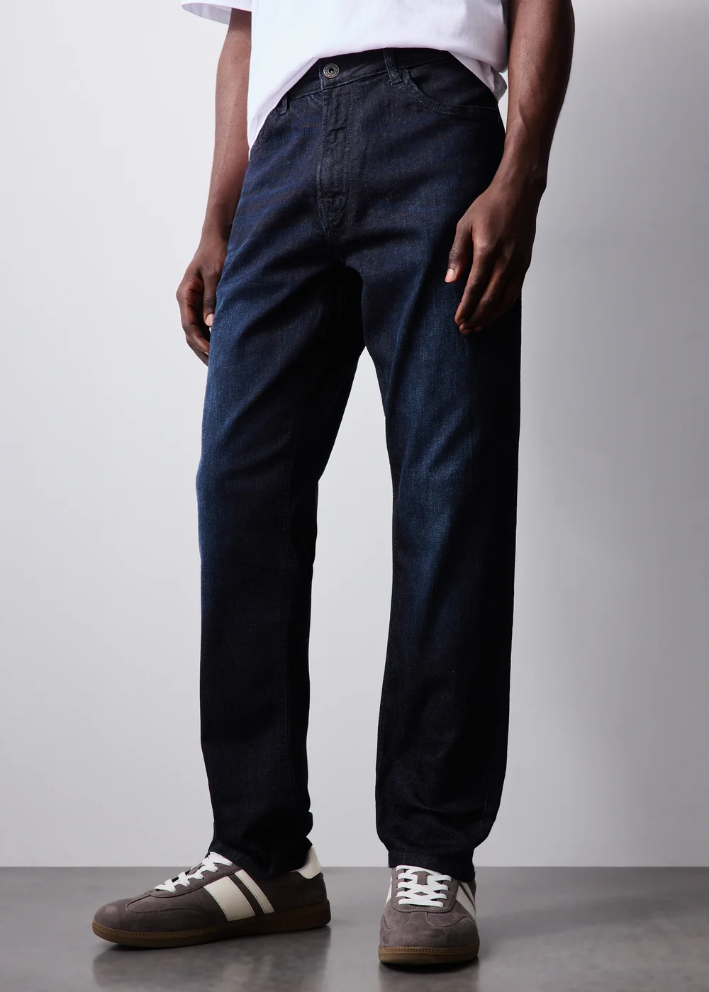 Dark Wash Slim Fit Jeans - 30 R Image 3
