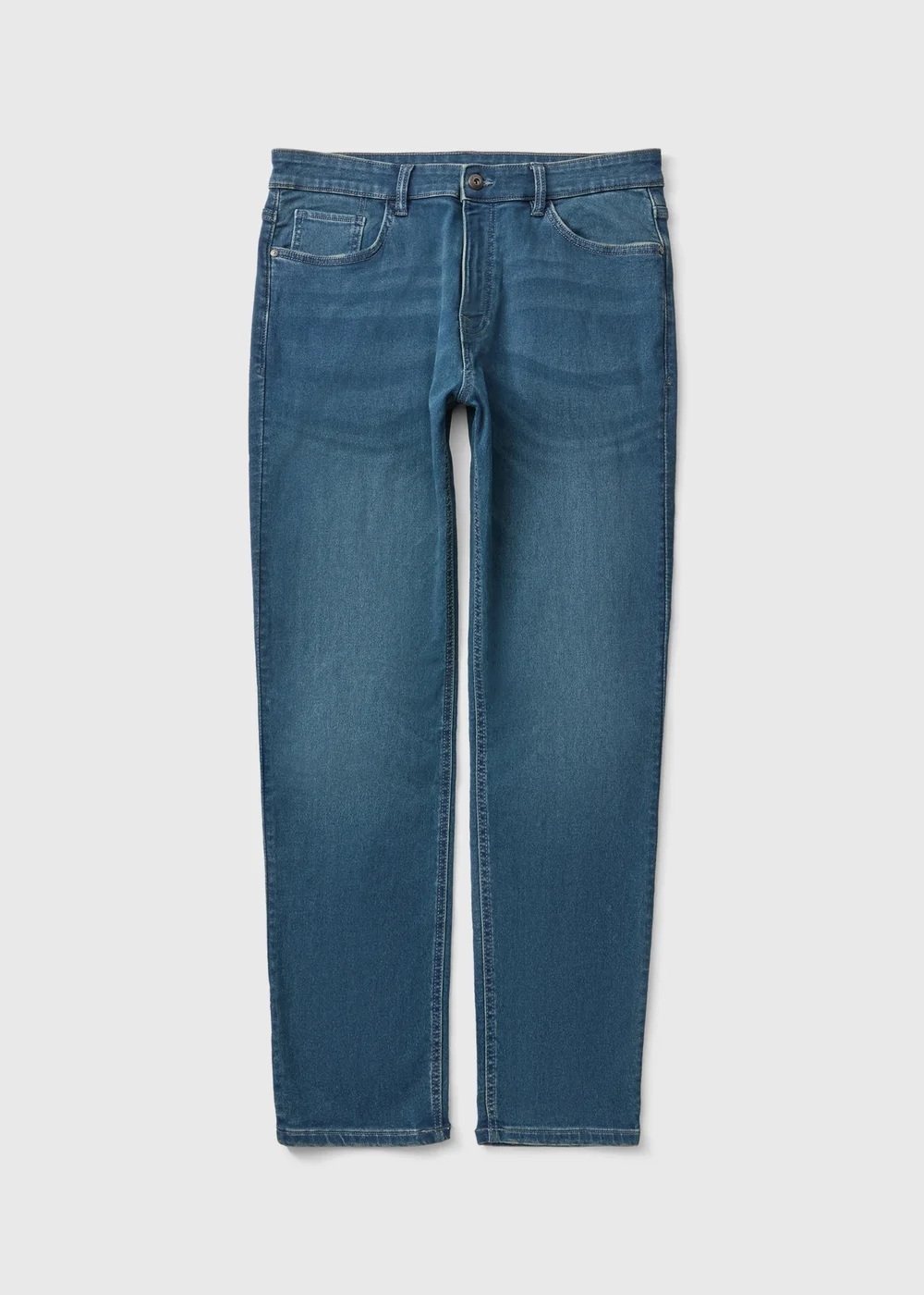 Dark Wash Stretch Comfort Jeans - 30 R Image 5
