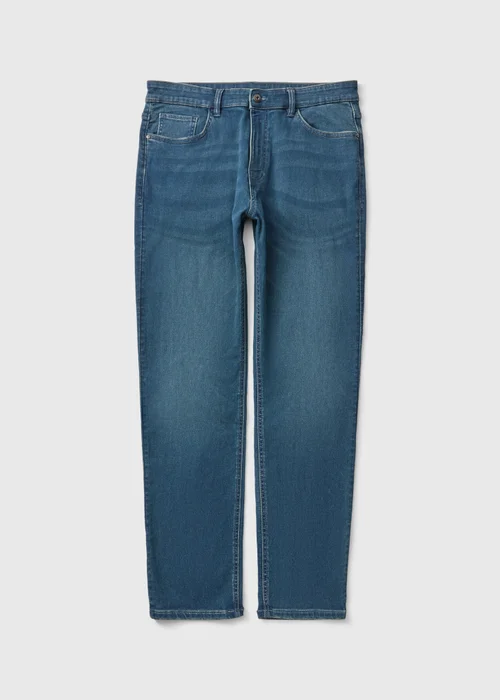 Dark Wash Stretch Comfort Jeans - 30 R Image 5