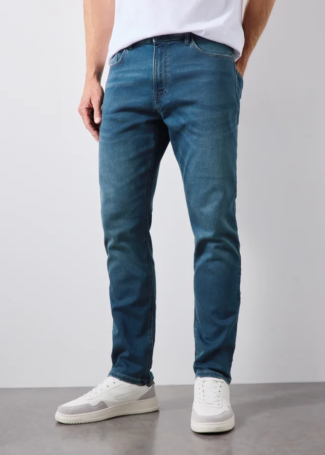 Dark Wash Stretch Comfort Jeans