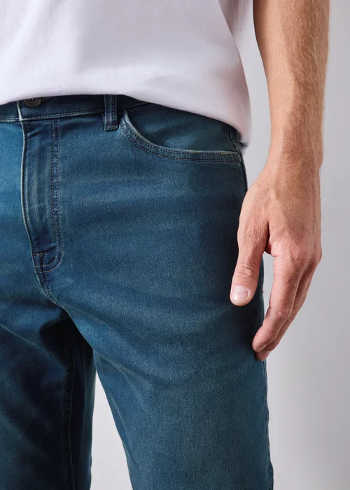 Dark Wash Stretch Comfort Jeans - 30 R Image 3