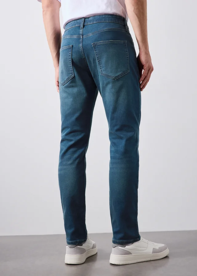 Dark Wash Stretch Comfort Jeans