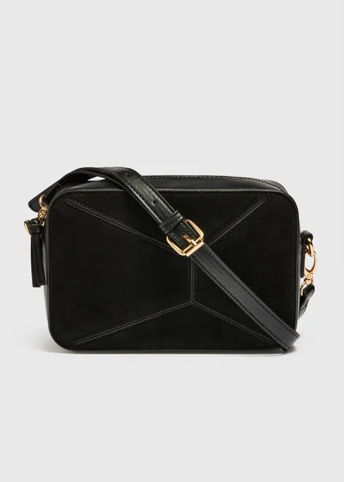 Black Panel Camera Bag - One Size Image 1