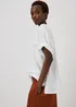 White Boxy T-Shirt - S Image 1