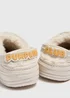 Kids Taupe Pumpkin Lined Clogs (Younger 4/5 - 12/13) - 4-5 Infants Image 2