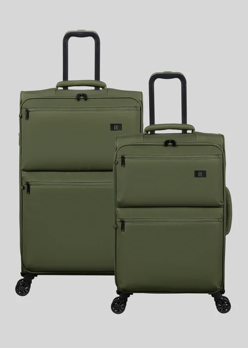 IT Luggage Olive Soft Suitcase - M Image 1