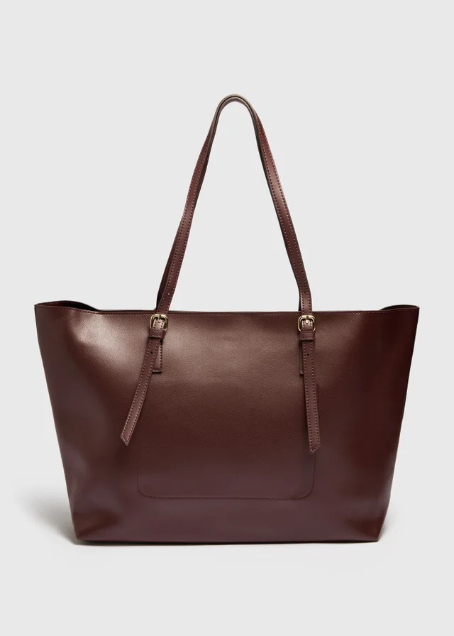 Burgundy Tote Bag