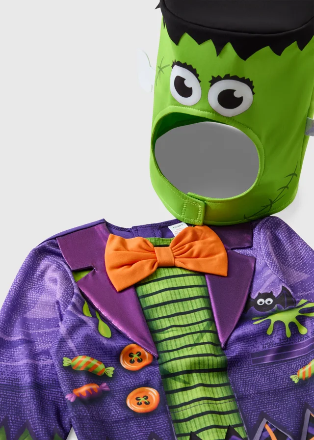 Kids Green Frankie Fancy Dress Costume (1-5yrs)