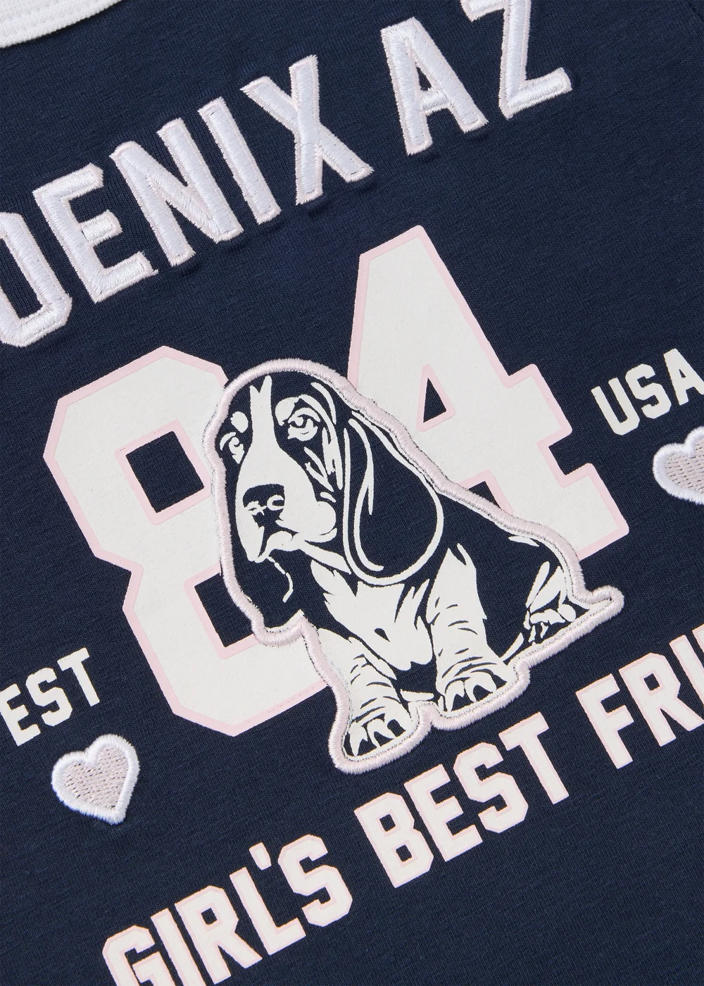 Girls Navy Phoenix Print T-Shirt (7-15 Yrs) - 14 Yrs Image 2