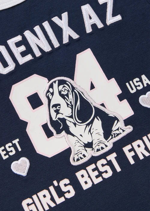 Girls Navy Phoenix Print T-Shirt (7-15 Yrs) - 14 Yrs Image 2