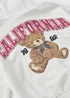 Girls Cream Bear Hoody & Skirt Set (7-15yrs) - 7 Yrs Image 2