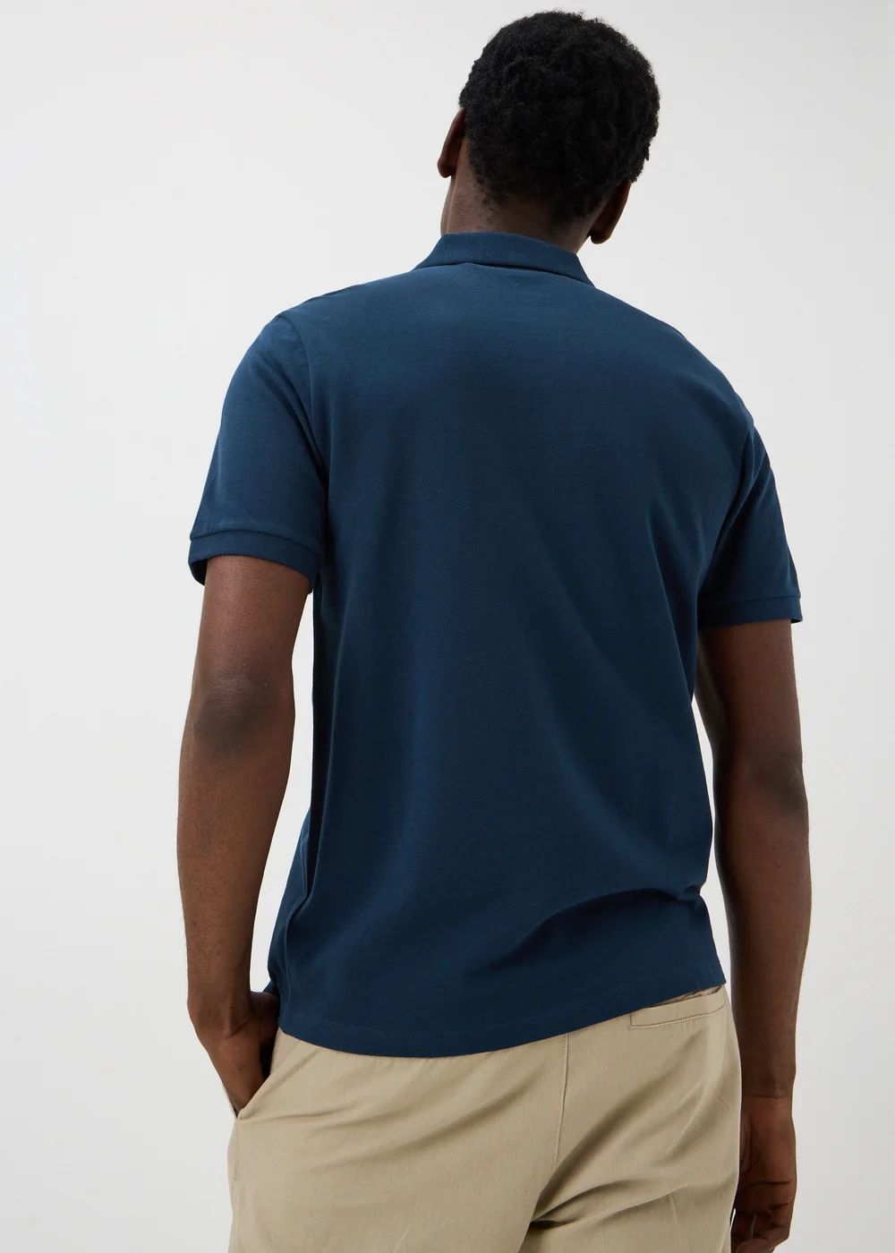 Navy Essential Polo Shirt - XS Image 2