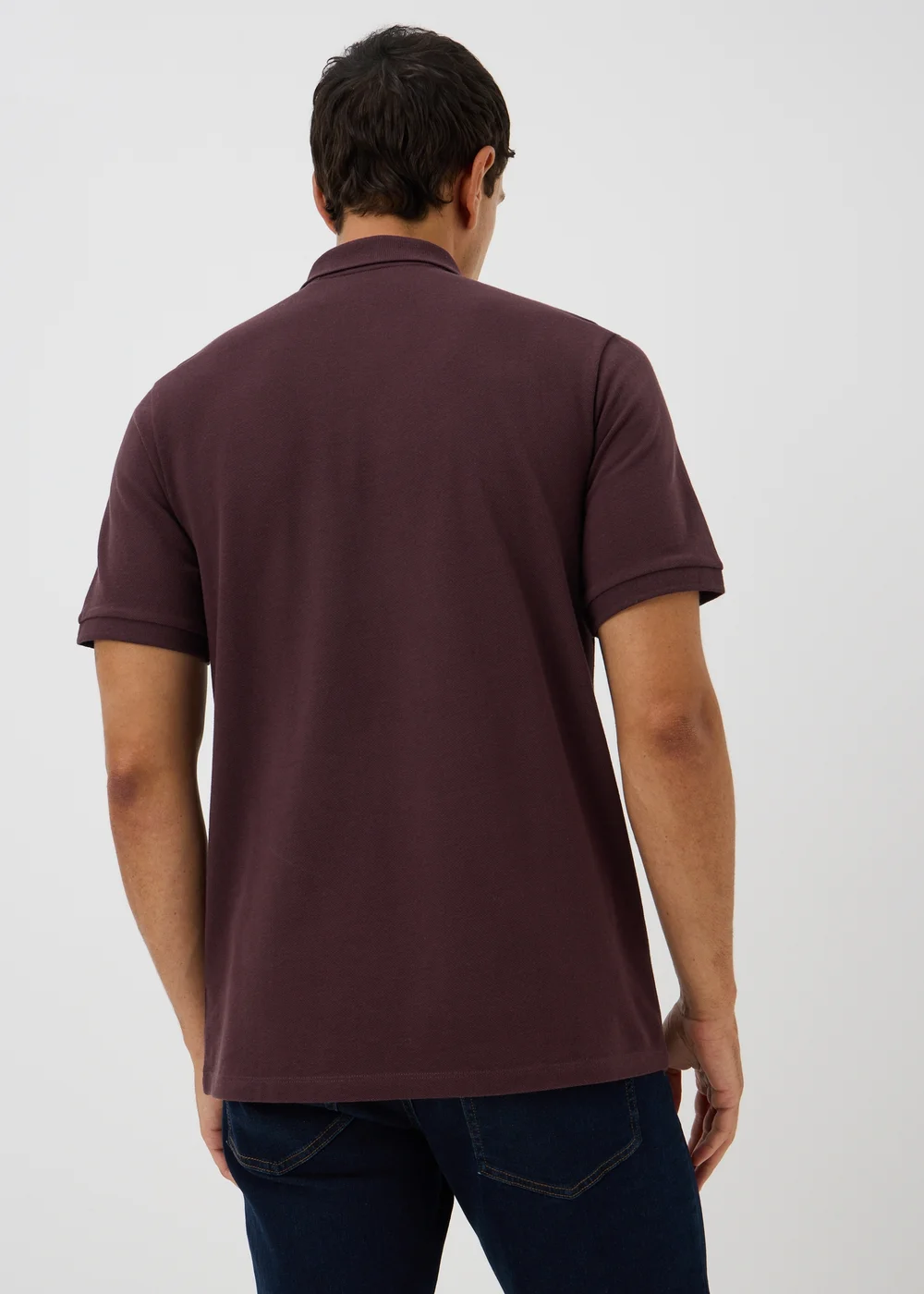 Burgundy Polo Shirt - XS Image 2