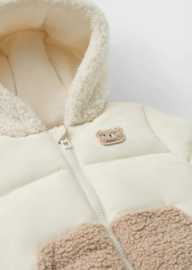 Baby Cream Bear Coat (0-23mths)