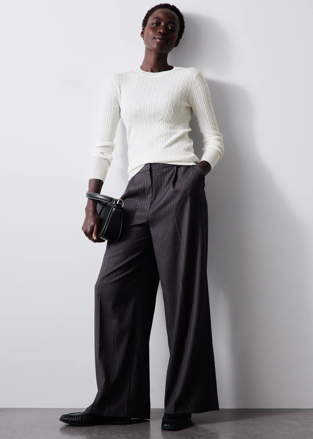 Cream Babycable Knit Jumper - 8 Image 4
