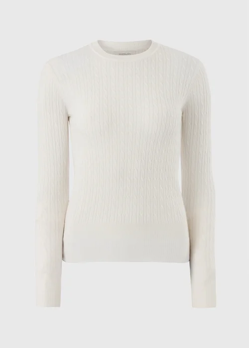 Cream Babycable Knit Jumper - 8 Image 4