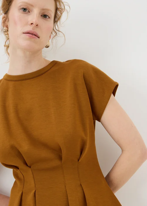 Tobacco Waisted Co Ord Top - 8 Image 2