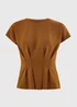 Tobacco Waisted Co Ord Top - 8 Image 4