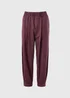 Burgundy Cuffed Trousers - 8 Image 4
